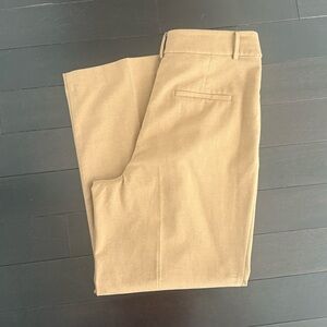 Ann Taylor Loft Peyton Trouser Pants in Heathered Brushed Flannel size 10P